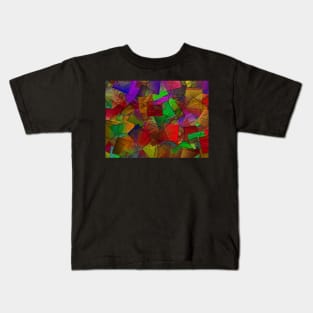 Colour Cubes-Available As Art Prints-Mugs,Cases,Duvets,T Shirts,Stickers,etc Kids T-Shirt